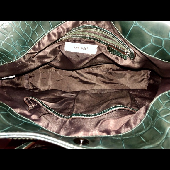 Vintage Nine West Swedette Bag - Picture 10 of 15